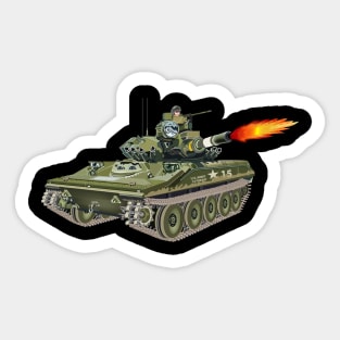 M551 Sheridan - Firing wo Txt Sticker